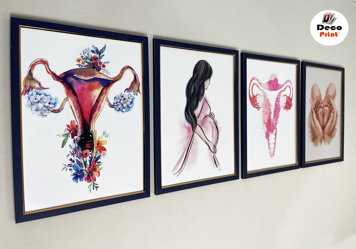 تابلوهات زجاجية خاصة بعيادة طب النساء