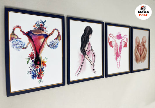 تابلوهات زجاجية خاصة بعيادة طب النساء