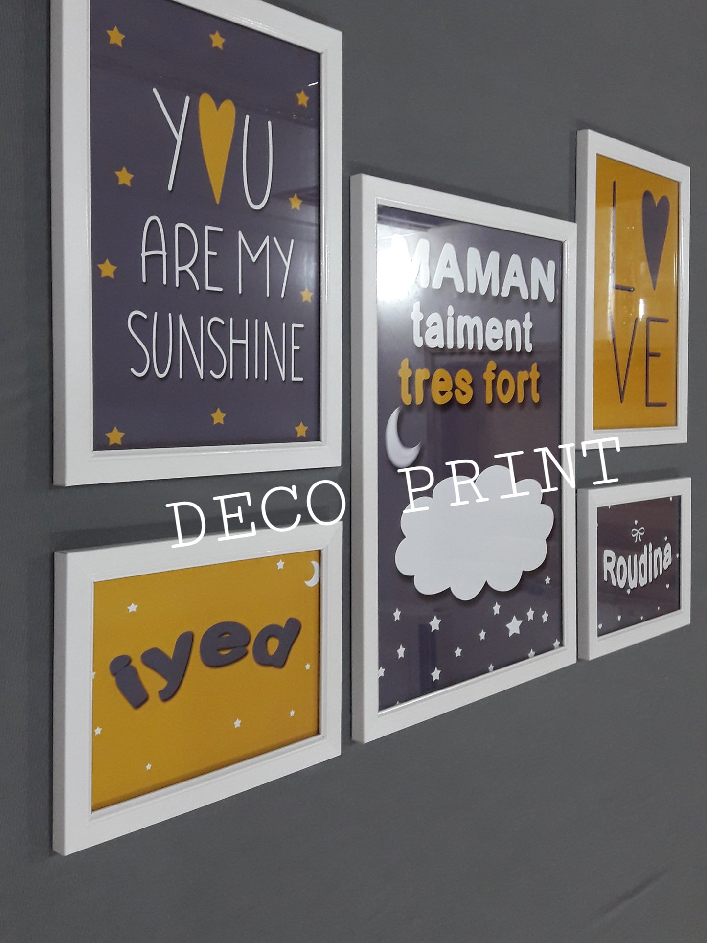 تابلوهات جدارية خاصة بغرف الاطفال