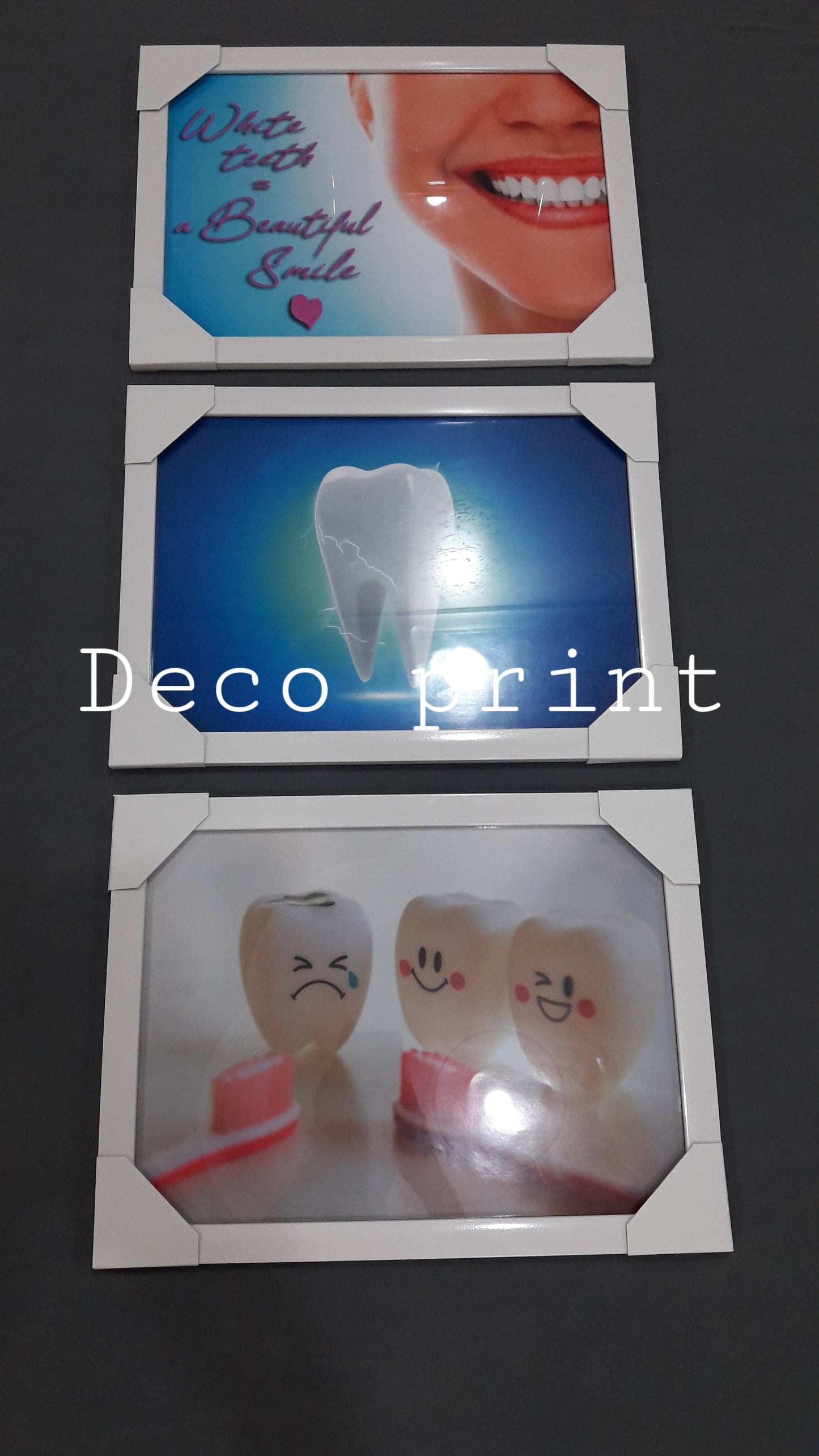 لوحات جدارية خاصة بعيادات طب الاسنان