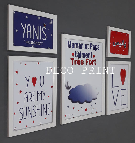 تابلوهات جدارية خاصة بغرف الاطفال