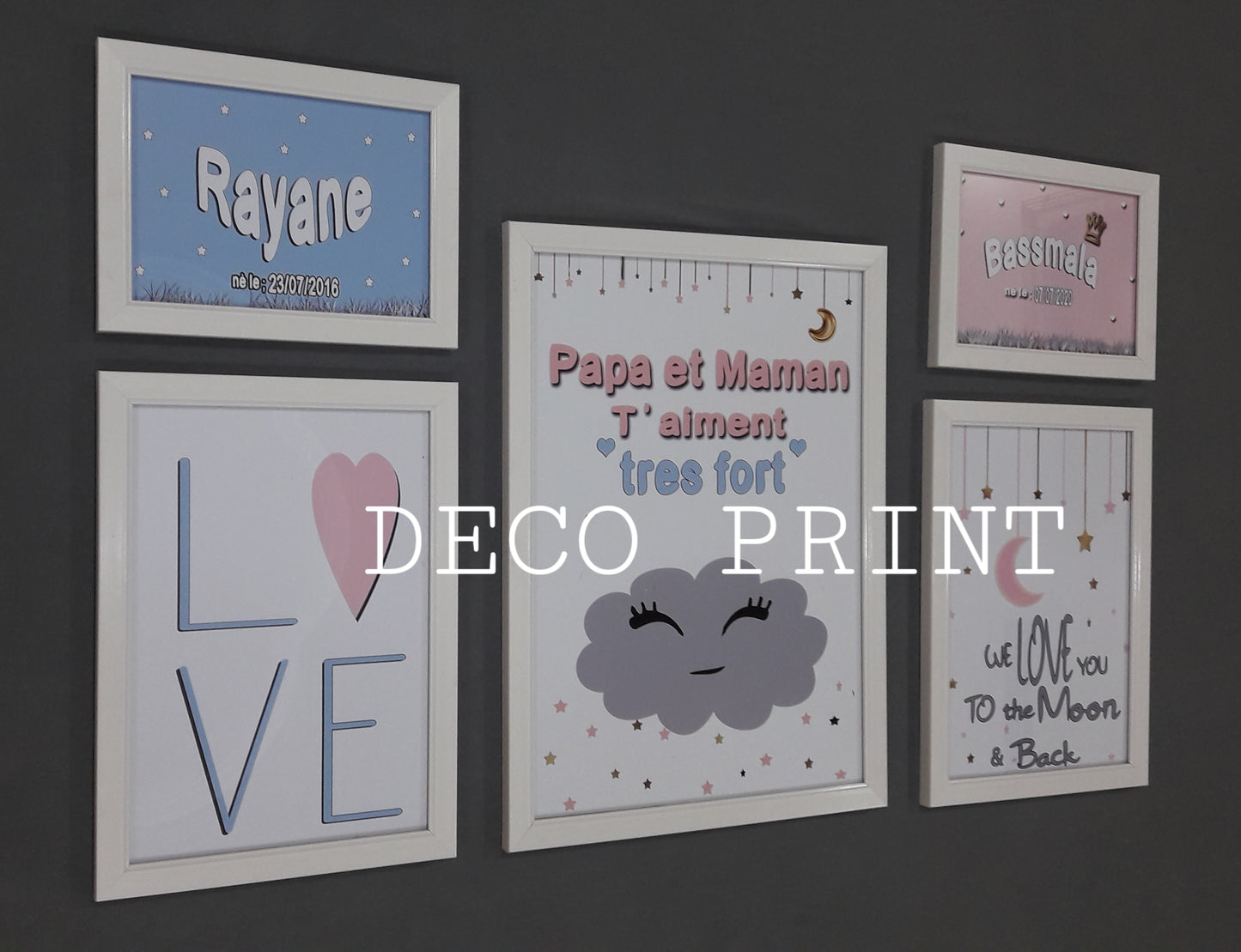 تابلوهات جدارية خاصة بغرف الاطفال