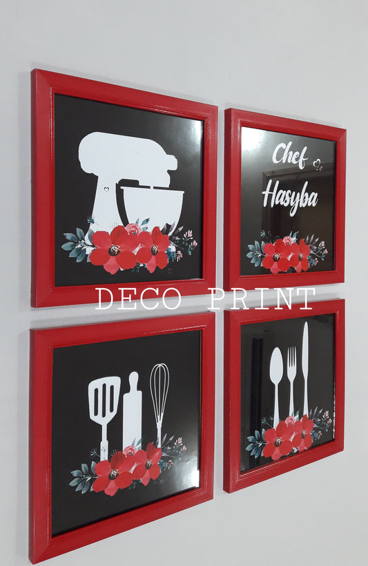 تابلوهات زجاجية خاصة بلمطبخ