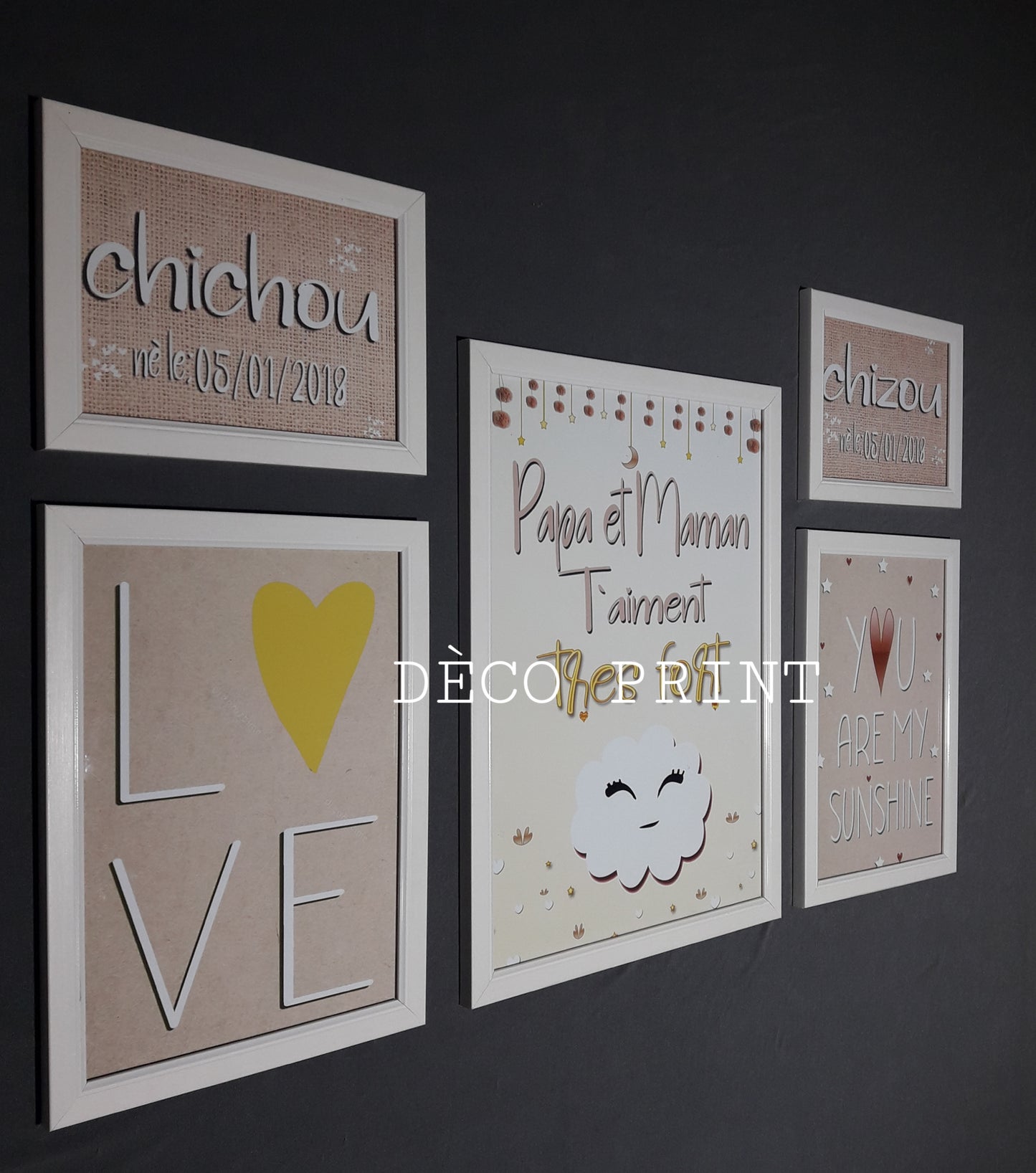 تابلوهات جدارية خاصة بغرف الاطفال