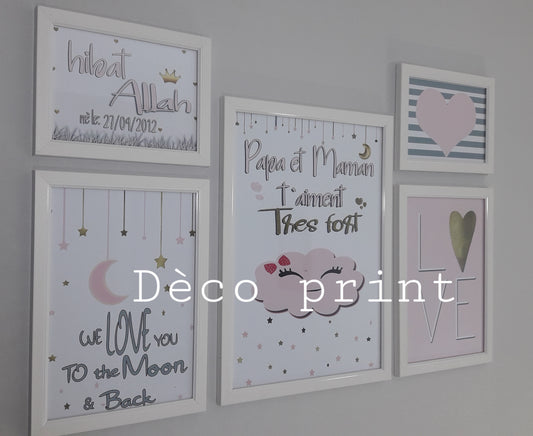 تابلوهات جدارية خاصة بغرف الاطفال