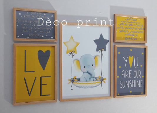 تابلوهات جدارية خاصة بغرف الاطفال