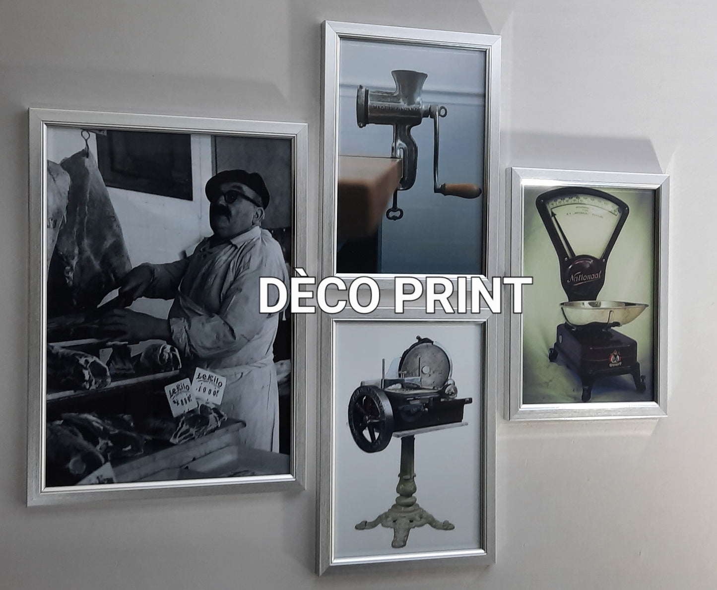 لوحات جدارية خاصة بمحل جزار