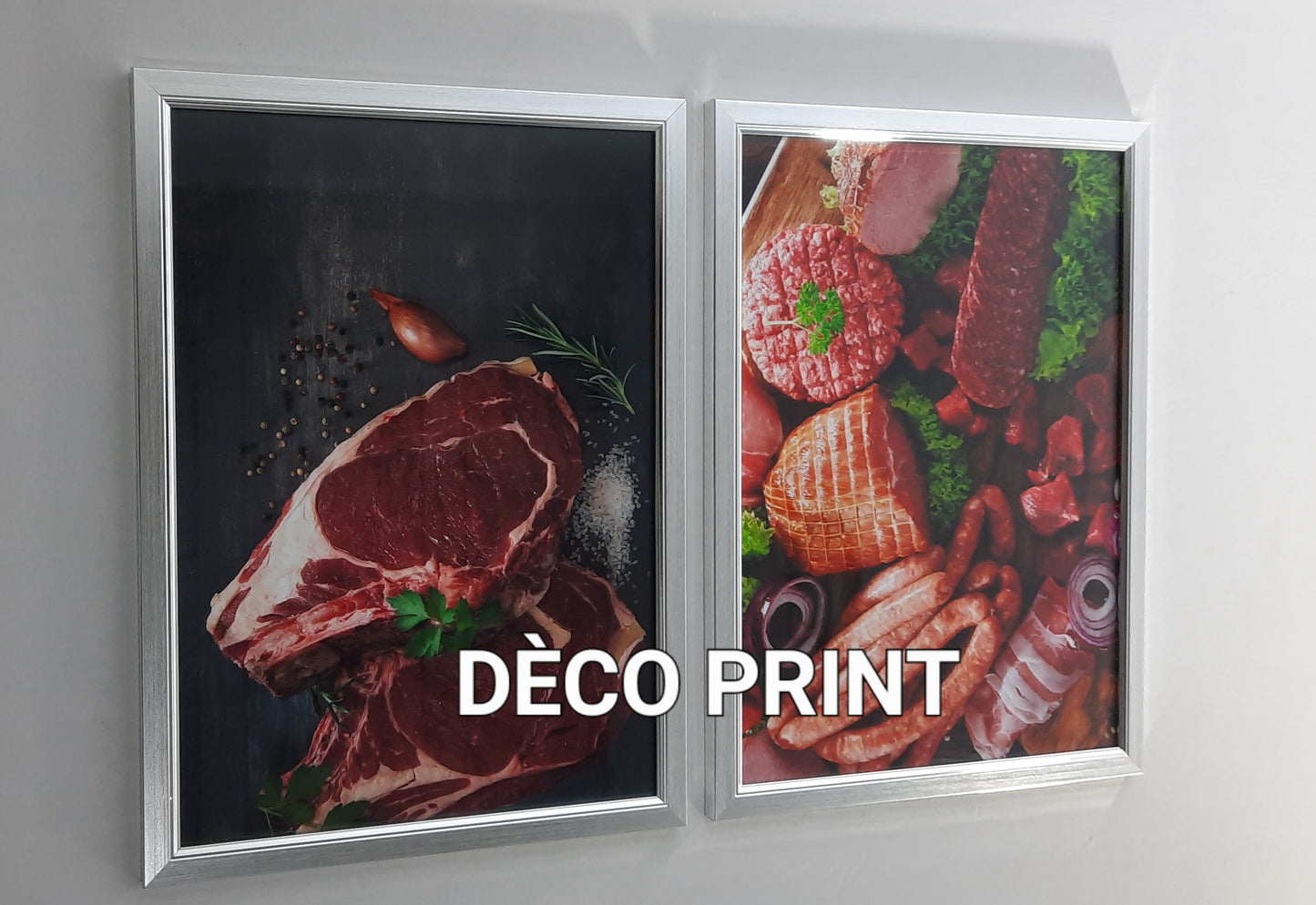 لوحات جدارية خاصة بمحل جزار