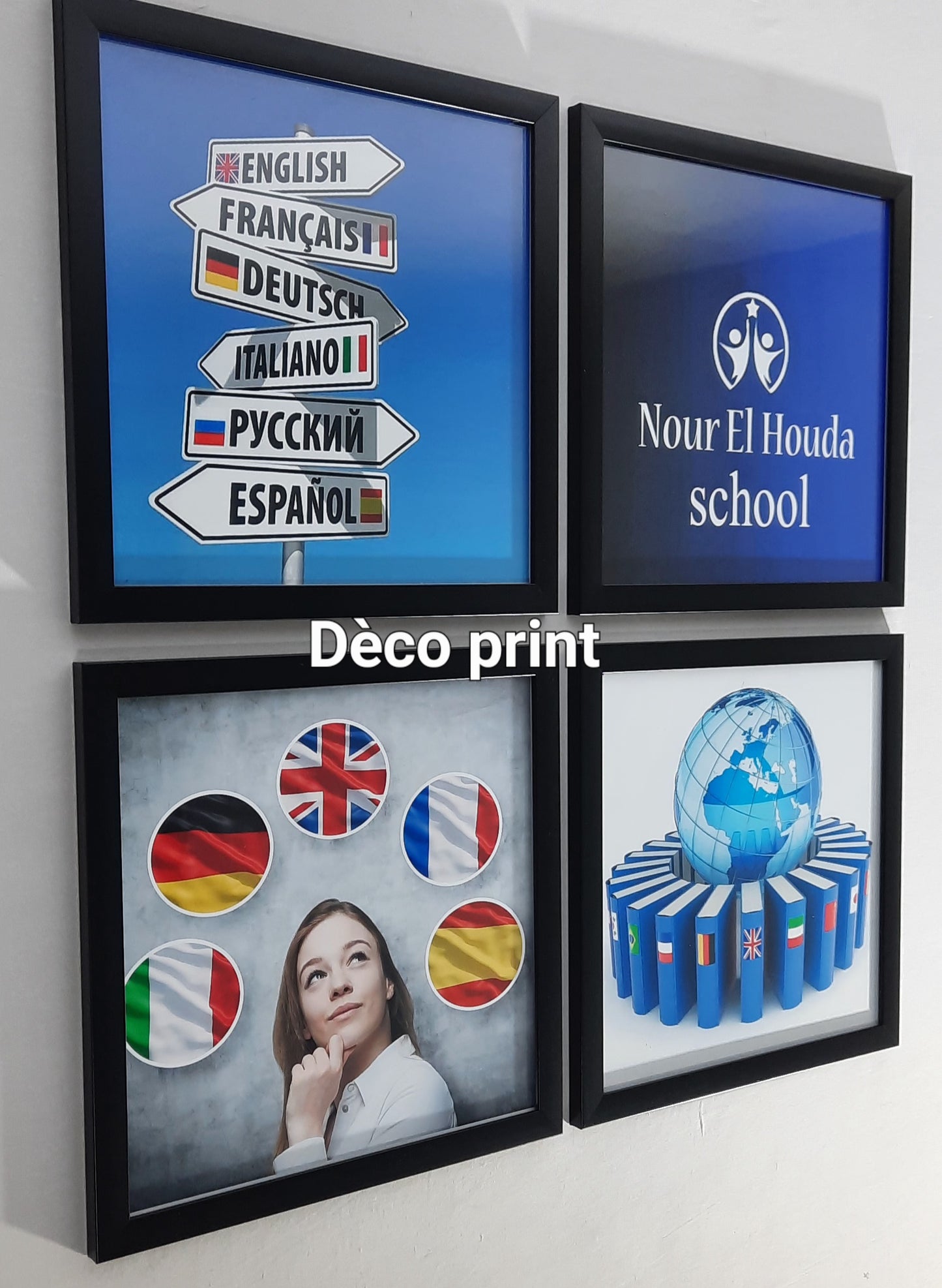 تابلوهات تعليمية بواجهة زجاج فاخر 🎓