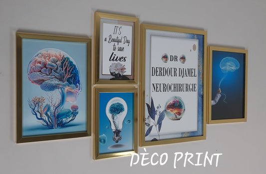 لوحات جدارية خاصة بعيادات طب المخ و الاعصاب