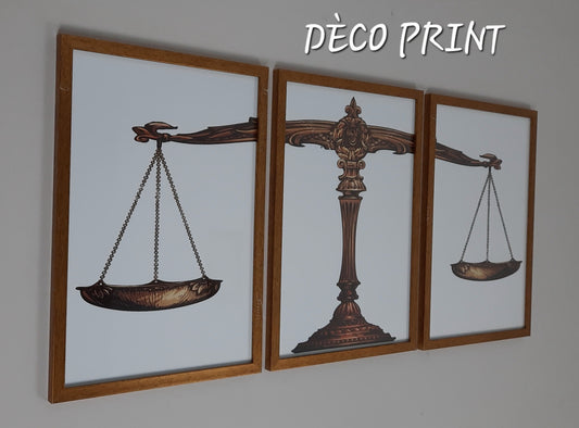 seriee des cadre murale en verr  pour bureaux avocats