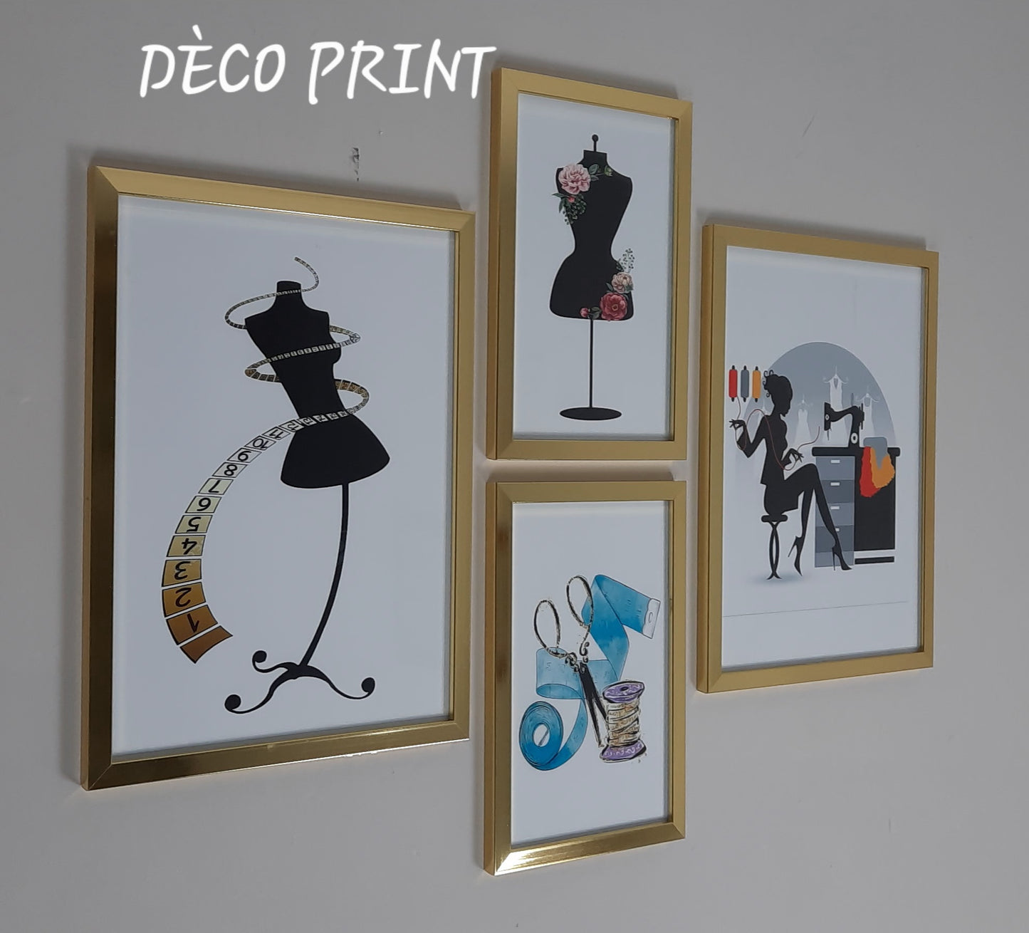 لوحات جدارية خاصة بالخياطة