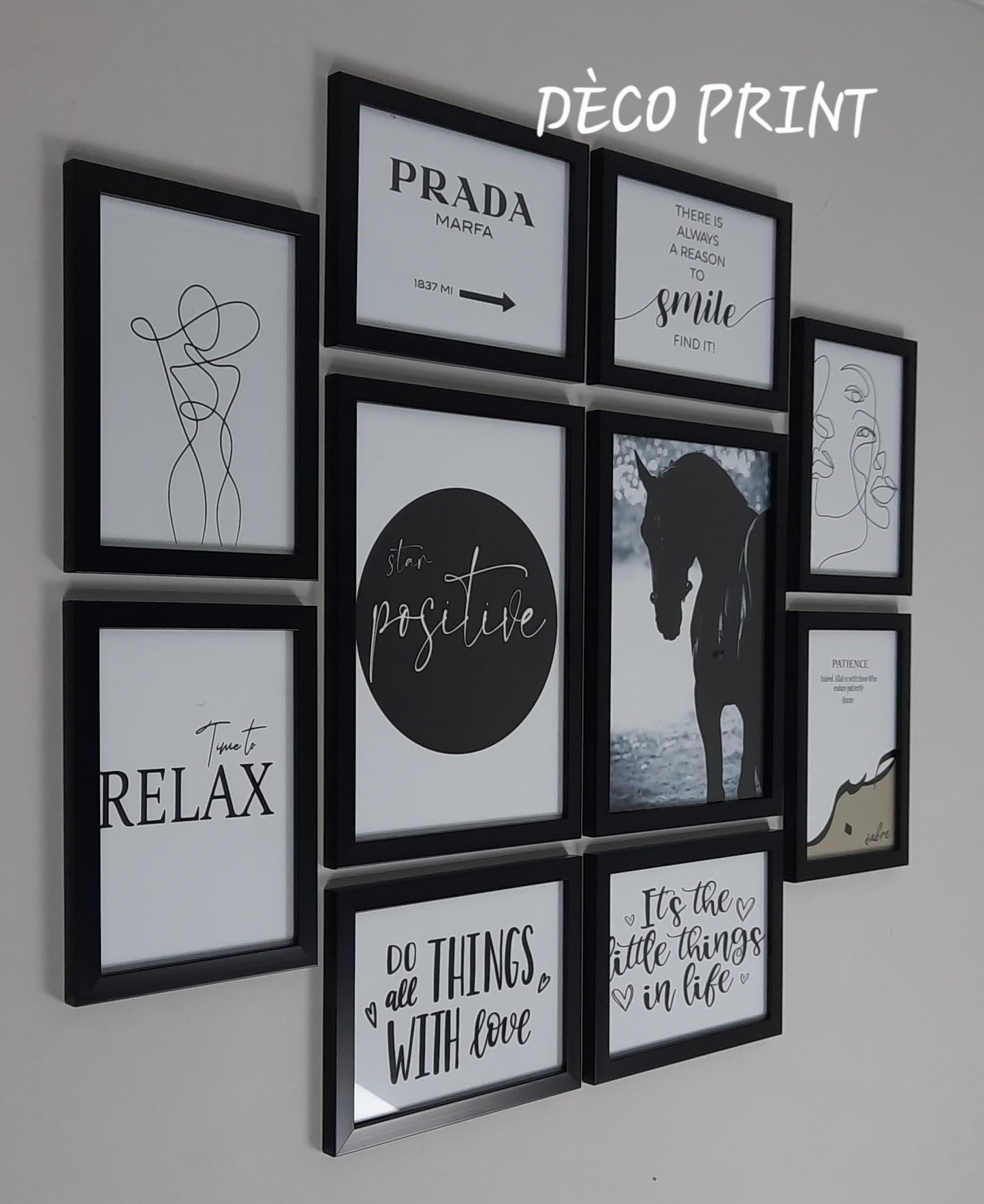 تابلوهات زجاجية خاصة بصالونات و الرواق