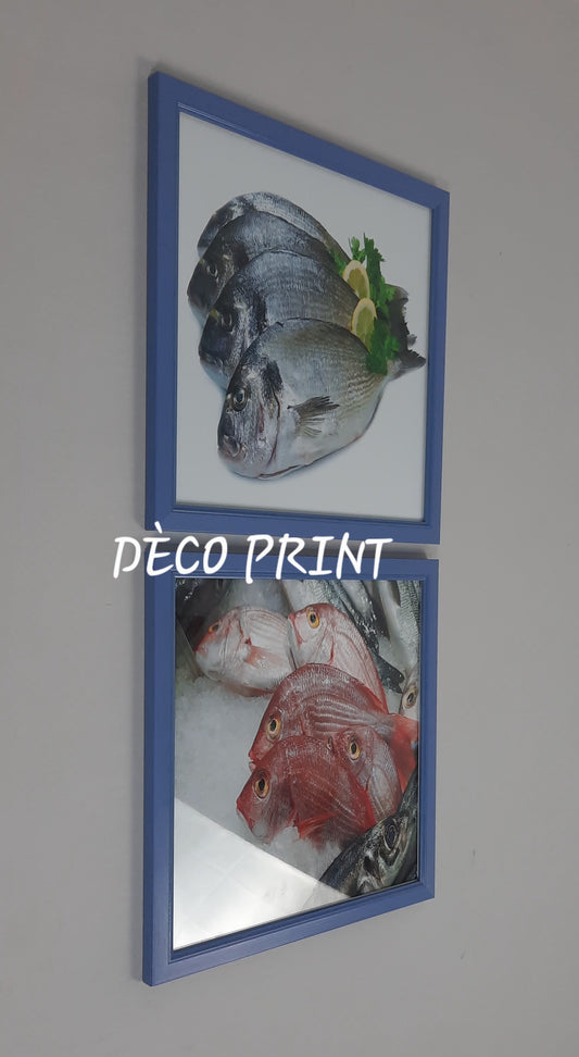 لوحات جدارية خاصة بمحل بيع سمك