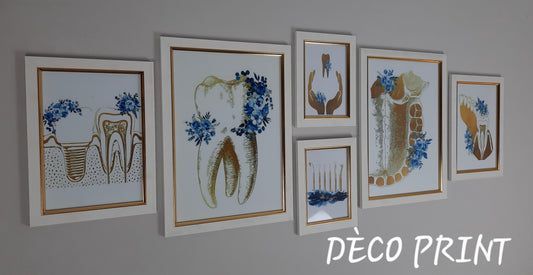 تابلوهات واجهة زجاجية خاصة بعيادة الاسنان