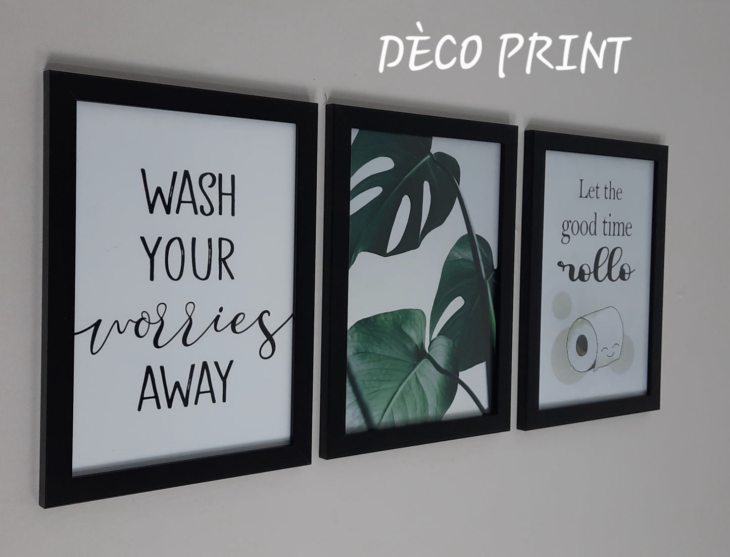 تابلوهات زجاجية خاصة بلمرحاض