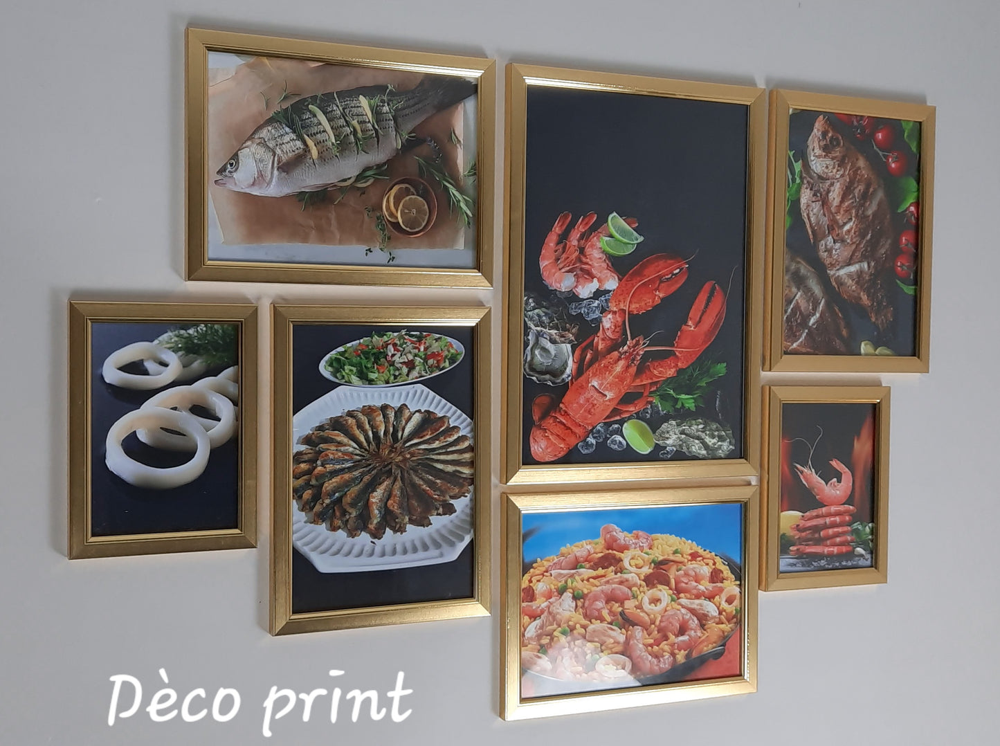 لوحات جدارية خاصة بمطعم شواء