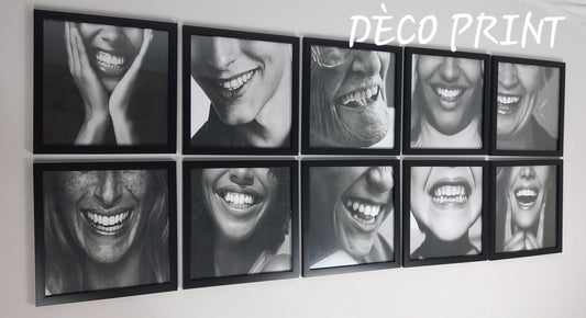 تابلوهات واجهة زجاجية  خاصة بعيادة الاسنان