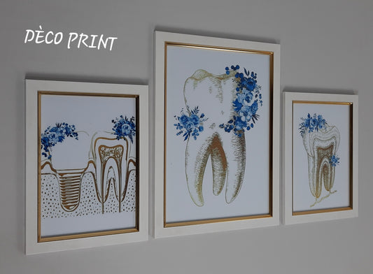 تابلوهات واجهة زجاجية خاصة بعيادة الاسنان