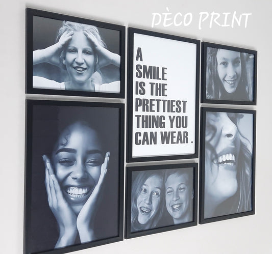 تابلوهات واجهة زجاجية خاصة بعيادة الاسنان