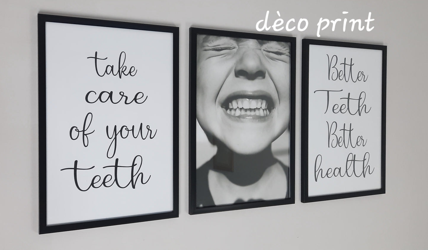 لوحات جدارية خاصة بعيادات طب الاسنان