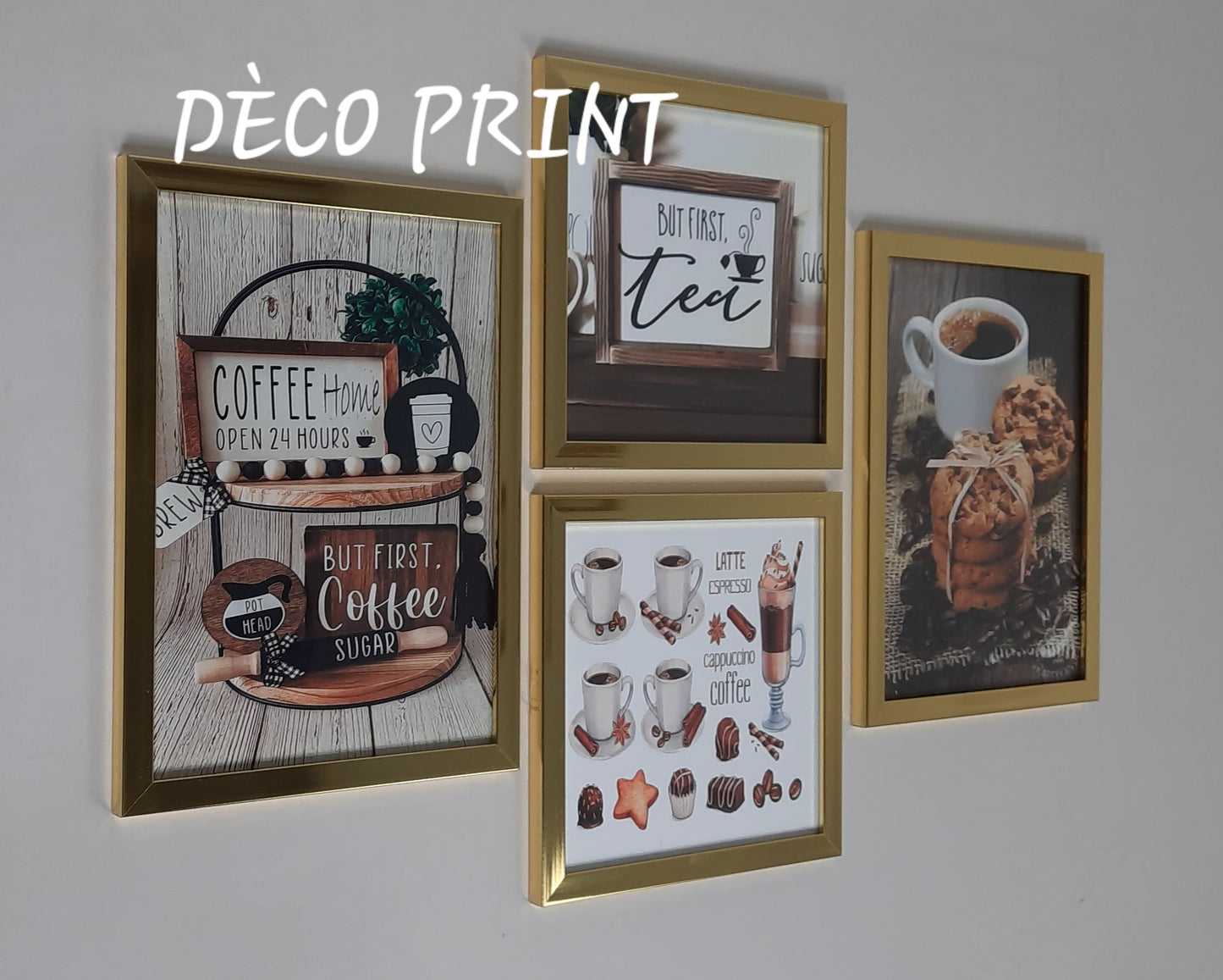 تابلوهات مقاهي بواجهة زجاج أنيقة