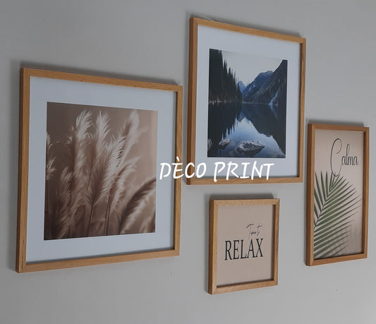 لوحات جدارية خاصة بالرواق و الصالونات