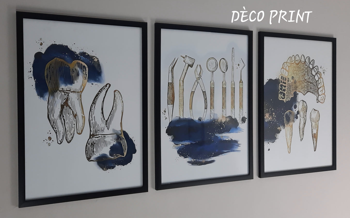 لوحات جدارية خاصة بعيادات طب الاسنان