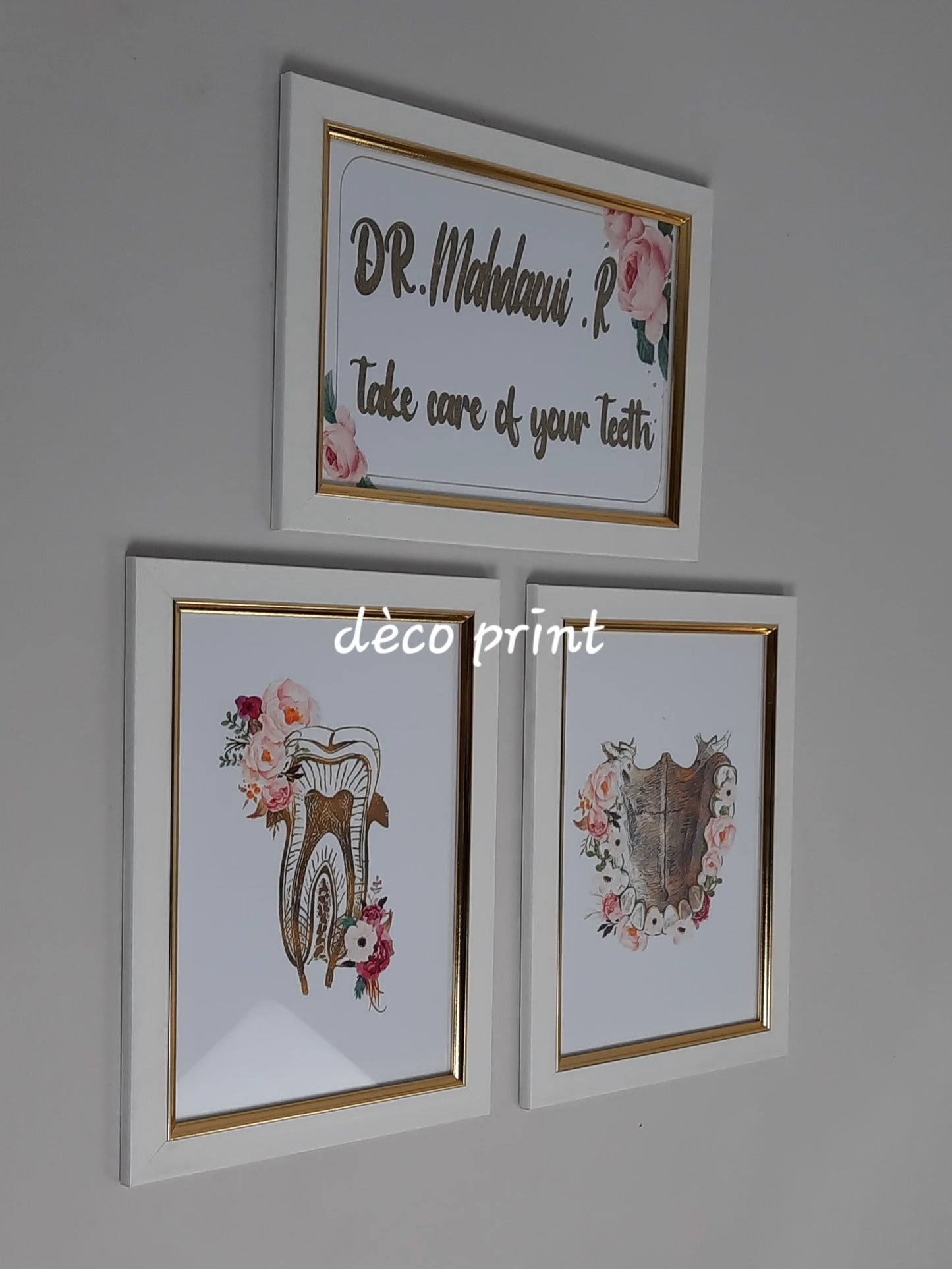 لوحات جدارية خاصة بعيادات طب الاسنان