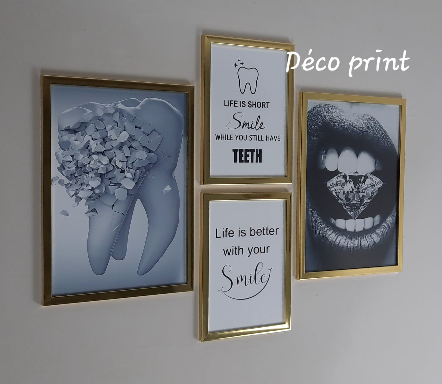 لوحات جدارية خاصة بعيادات طب الاسنان