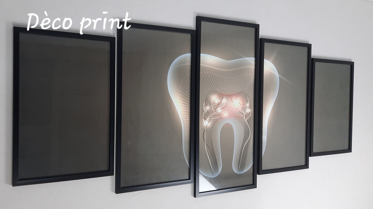 لوحات جدارية خاصة بعيادات طب الاسنان