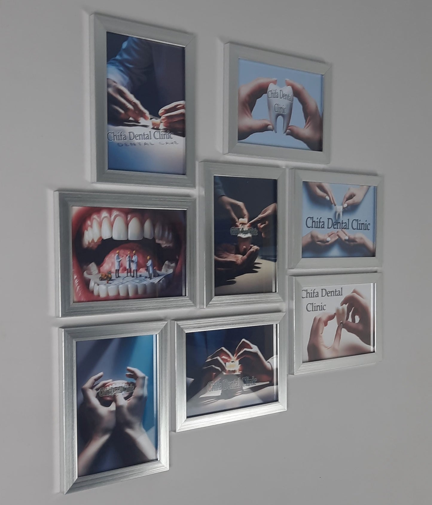 لوحات جدارية خاصة بعيادات طب الاسنان