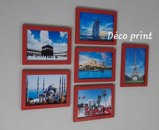 تابلوهات سياحية بزجاج فاخر 🌍 (Copie)