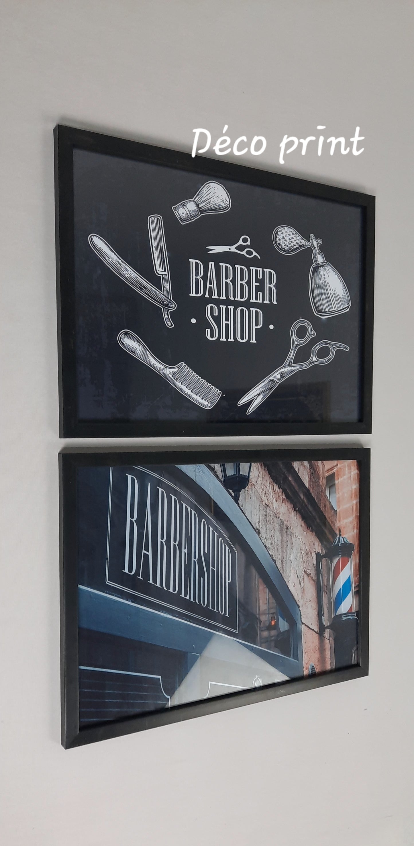 لوحات جدارية خاصة صالون حلاقة رجال