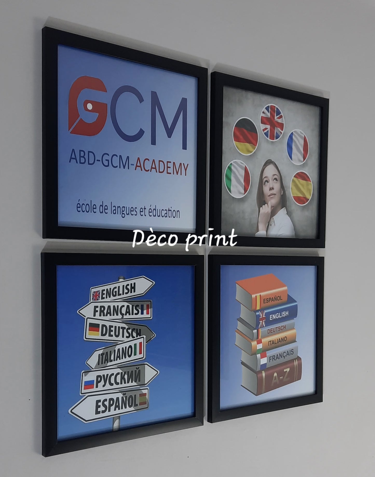 تابلوهات تعليمية بواجهة زجاج فاخر 🎓