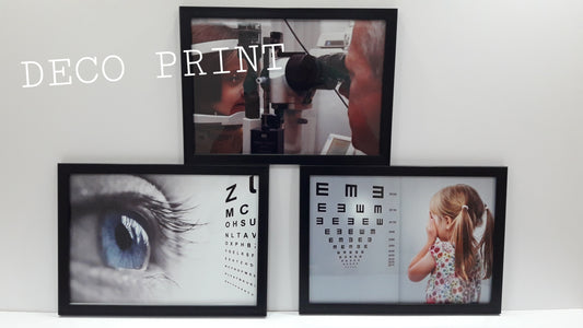 لوحات جدارية خاصة بعيادة طب العيون