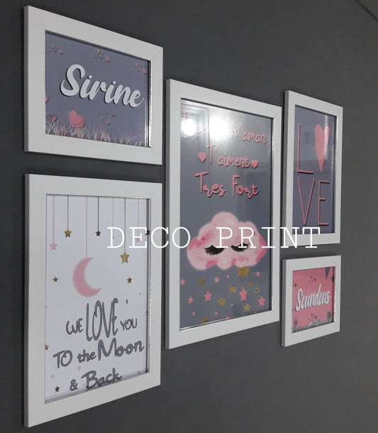 تابلوهات جدارية خاصة بغرف الاطفال