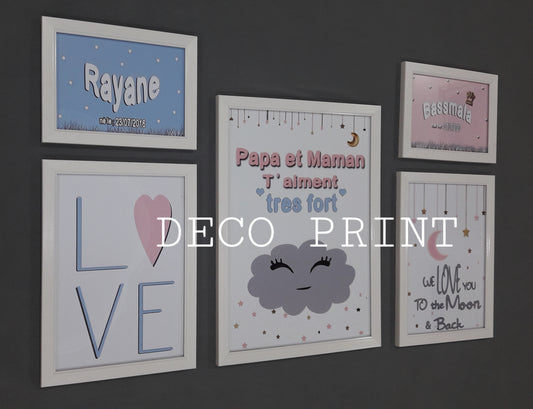 تابلوهات جدارية خاصة بغرف الاطفال