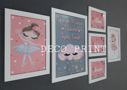 تابلوهات جدارية خاصة بغرف الاطفال