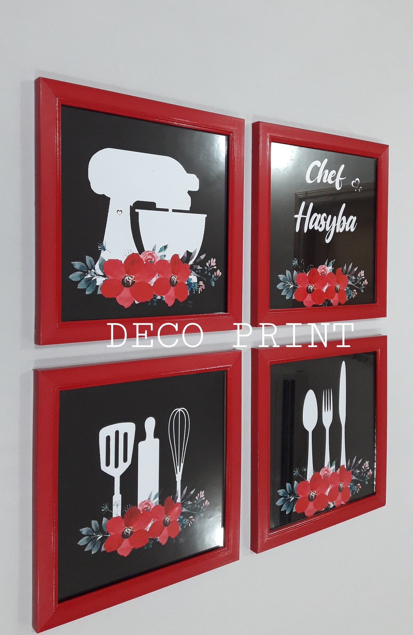 تابلوهات زجاجية خاصة بلمطبخ