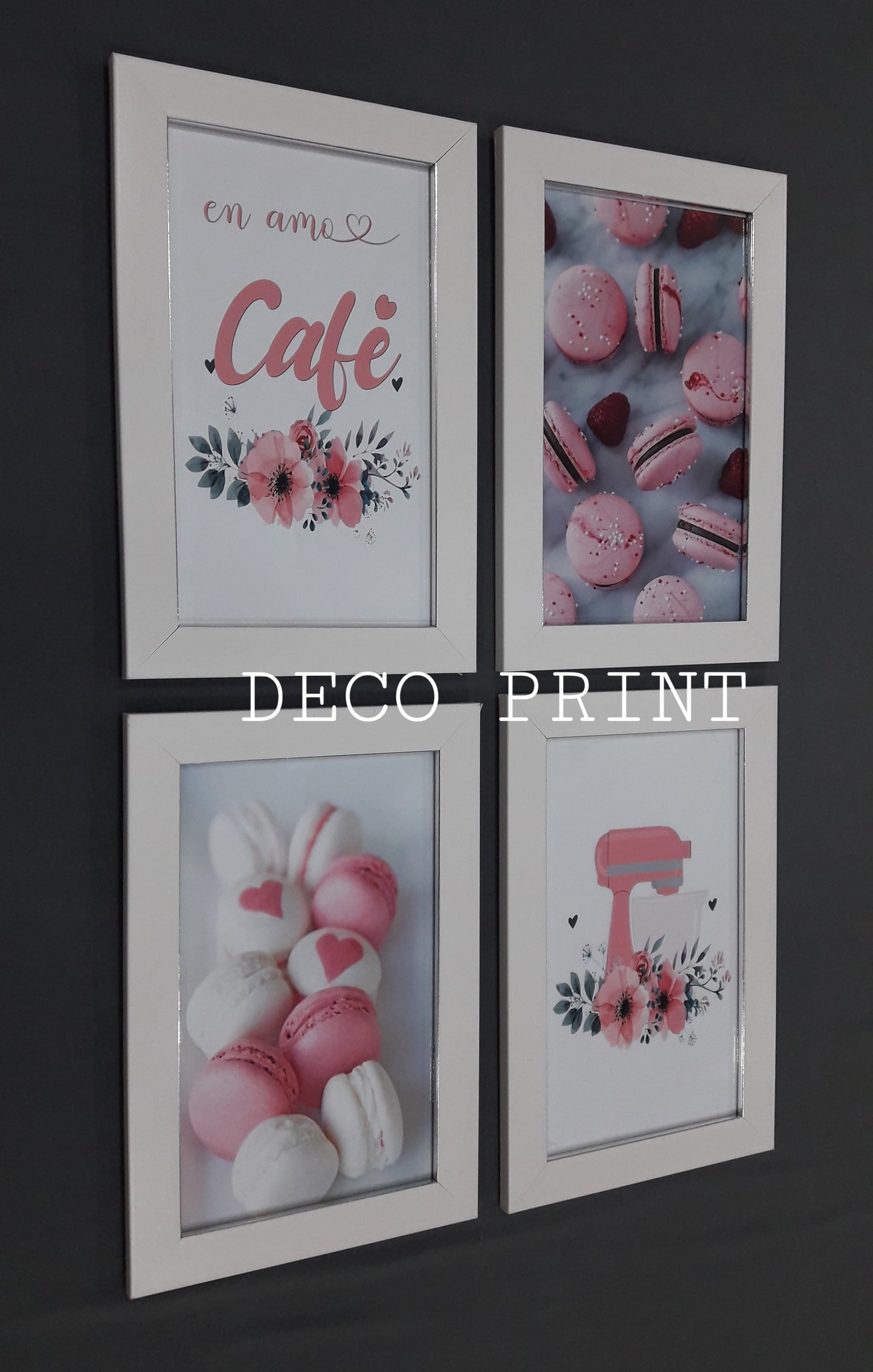 تابلوهات حلويات وباتيسري بواجهة زجاج 🍰