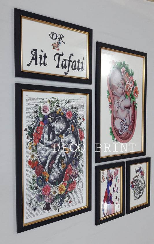 تابلوهات زجاجية خاصة بعيادة طب النساء