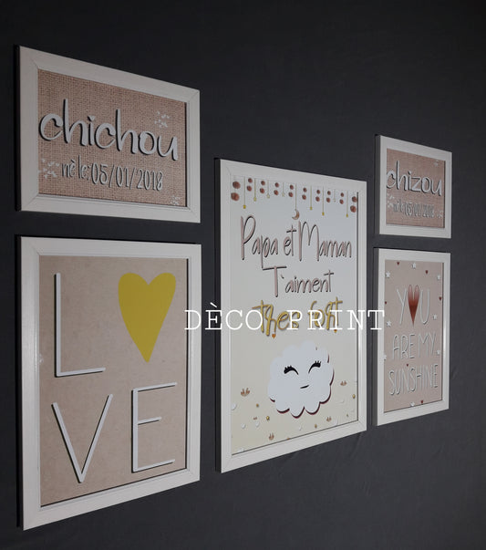 تابلوهات جدارية خاصة بغرف الاطفال