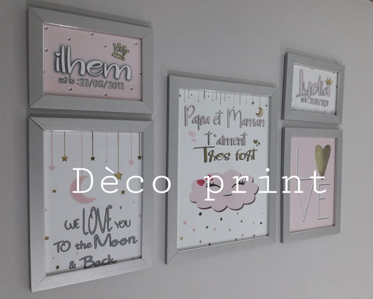 تابلوهات جدارية خاصة بغرف الاطفال