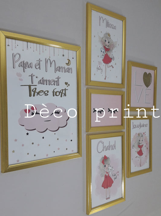 تابلوهات جدارية خاصة بغرف الاطفال