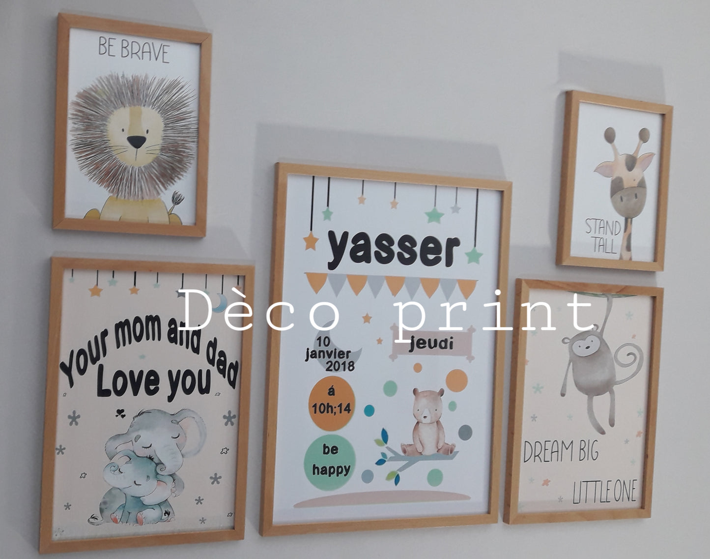 تابلوهات جدارية خاصة بغرف الاطفال