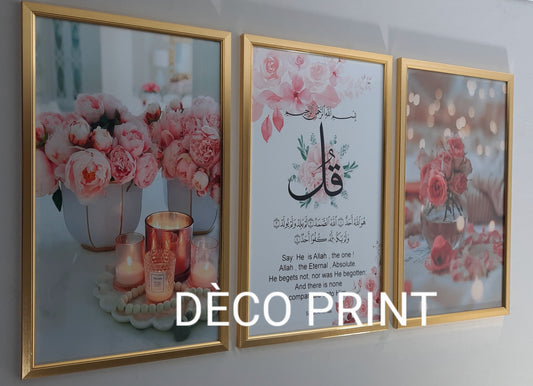 تابلوهات زجاجية خاصة بصالون و رواق