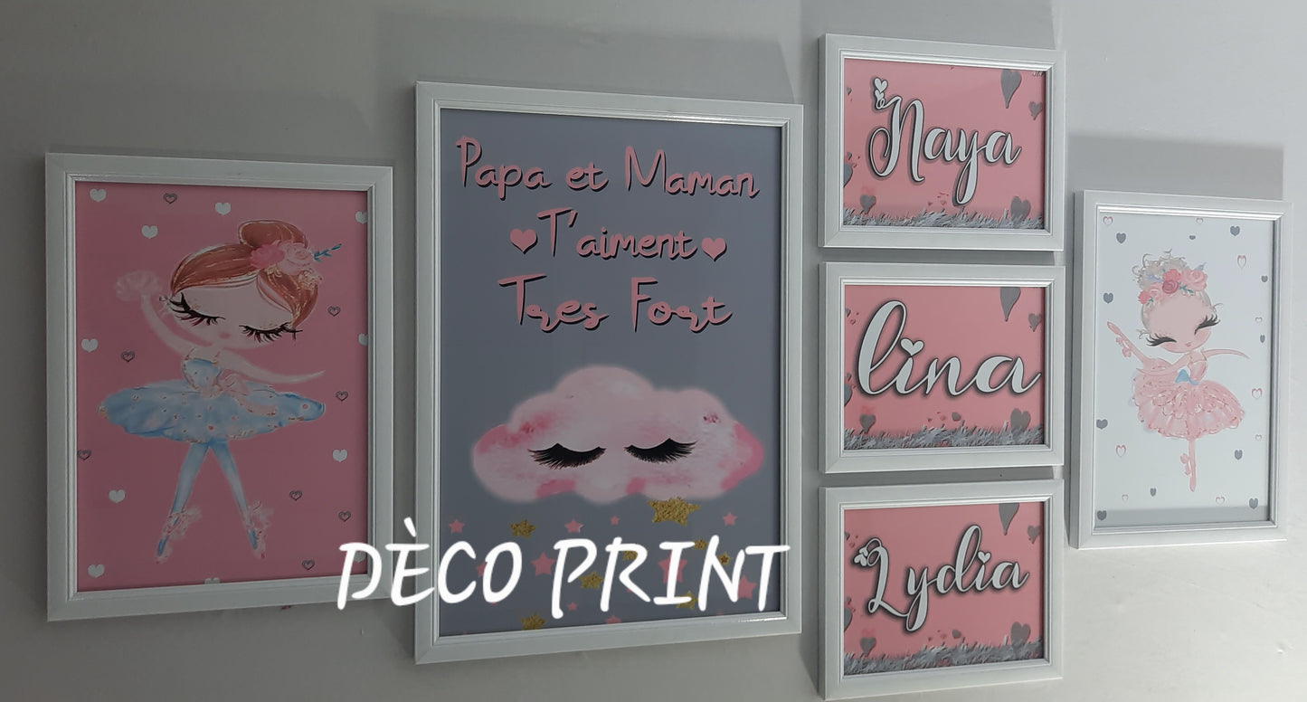 تابلوهات جدارية خاصة بغرف الاطفال