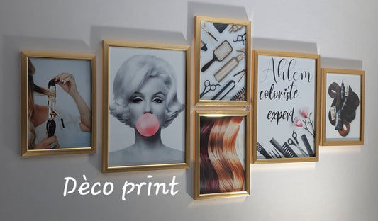 لوحات جدارية خاصة بصالونات حلاقة النساء