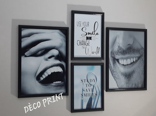 لوحات جدارية خاصة بعيادات طب الاسنان